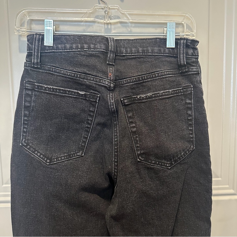 Abercrombie & Fitch The Ankle Straight Ultra High Rise Curve Love Jeans Size 26 - Picture 4 of 7
